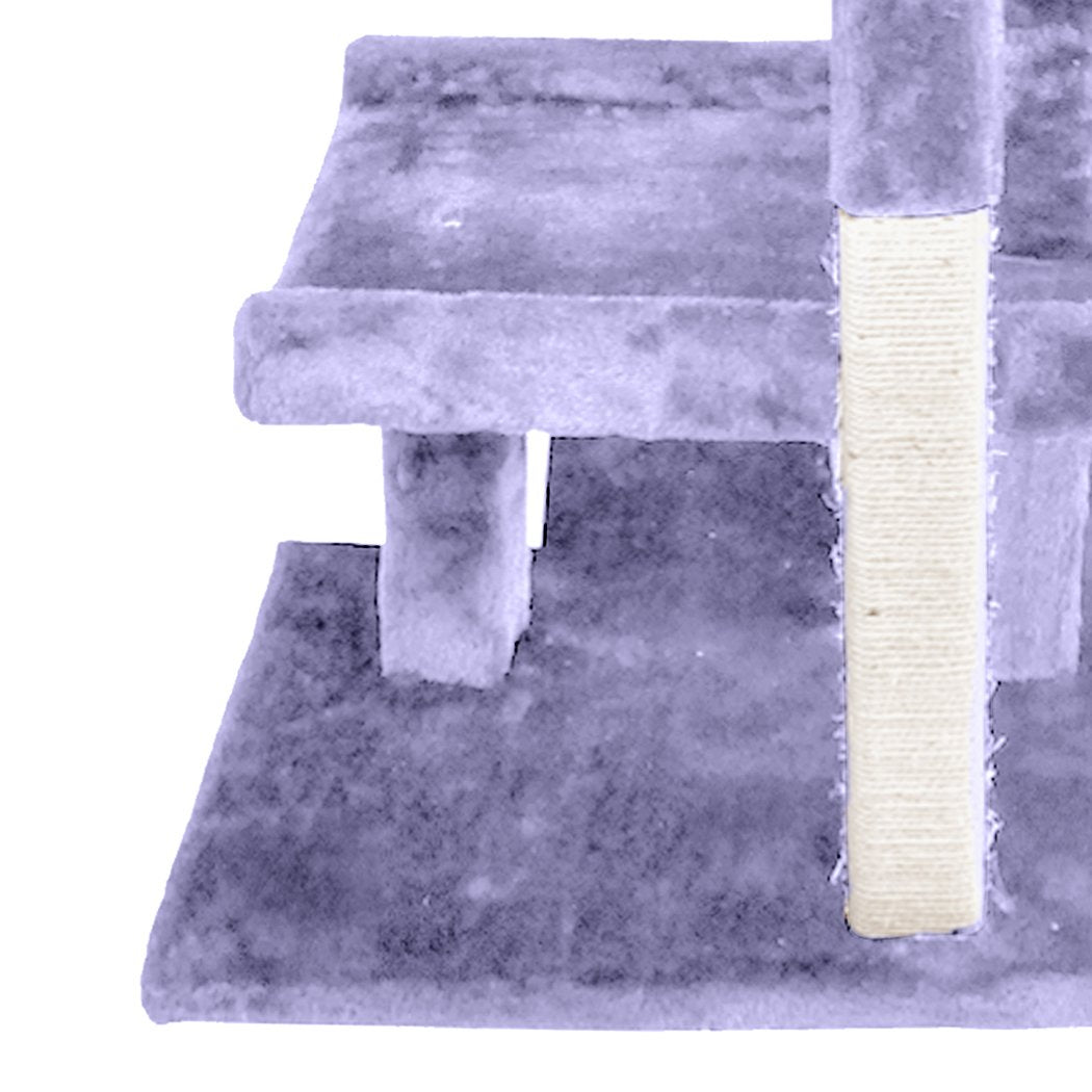 Arbre à chat PaWz avec griffoir, poteau, gymnase et condo pour animaux