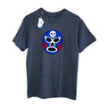 Luchador Bleu - T-shirt pour homme de lutteur mexicain