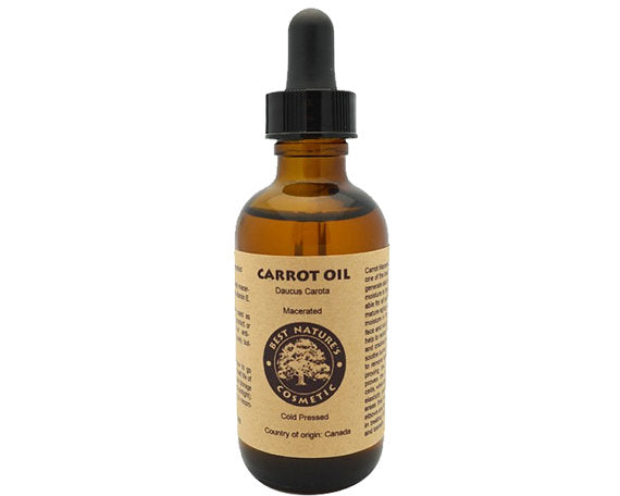 Carrot Oil (Macerated) pour dry et mature skin.