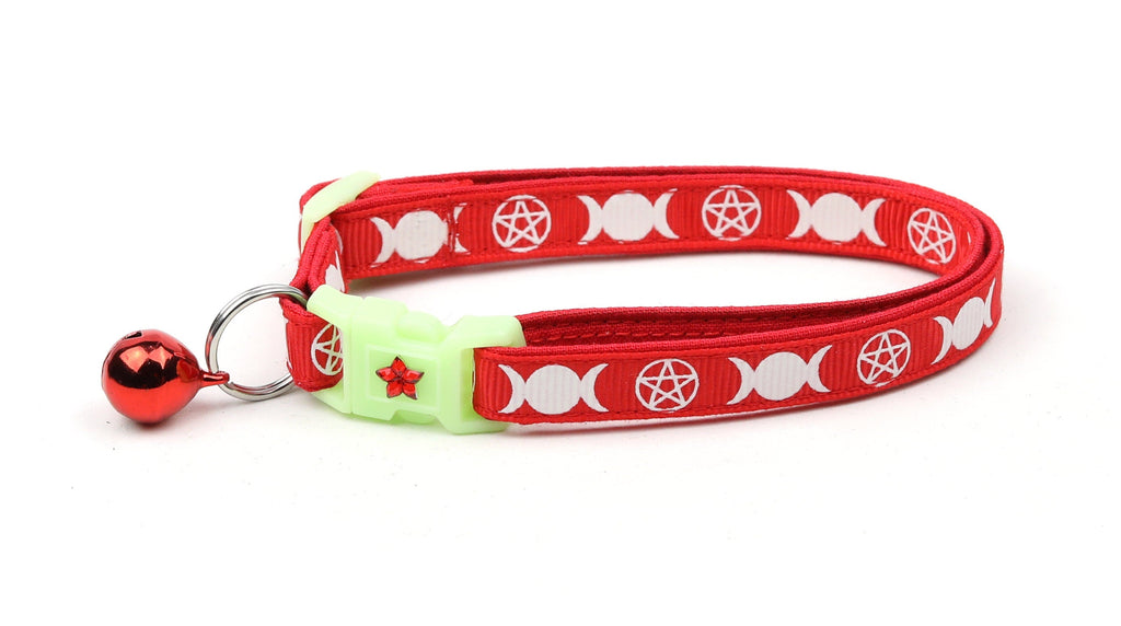 Collier de Chat Rouge Lumineux