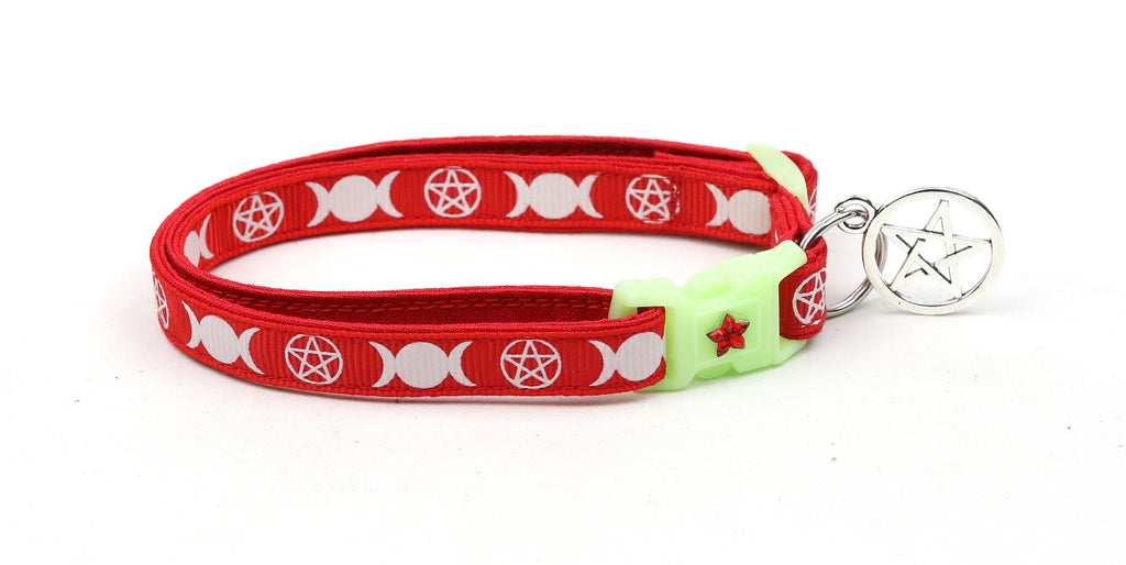 Collier de Chat Rouge Lumineux