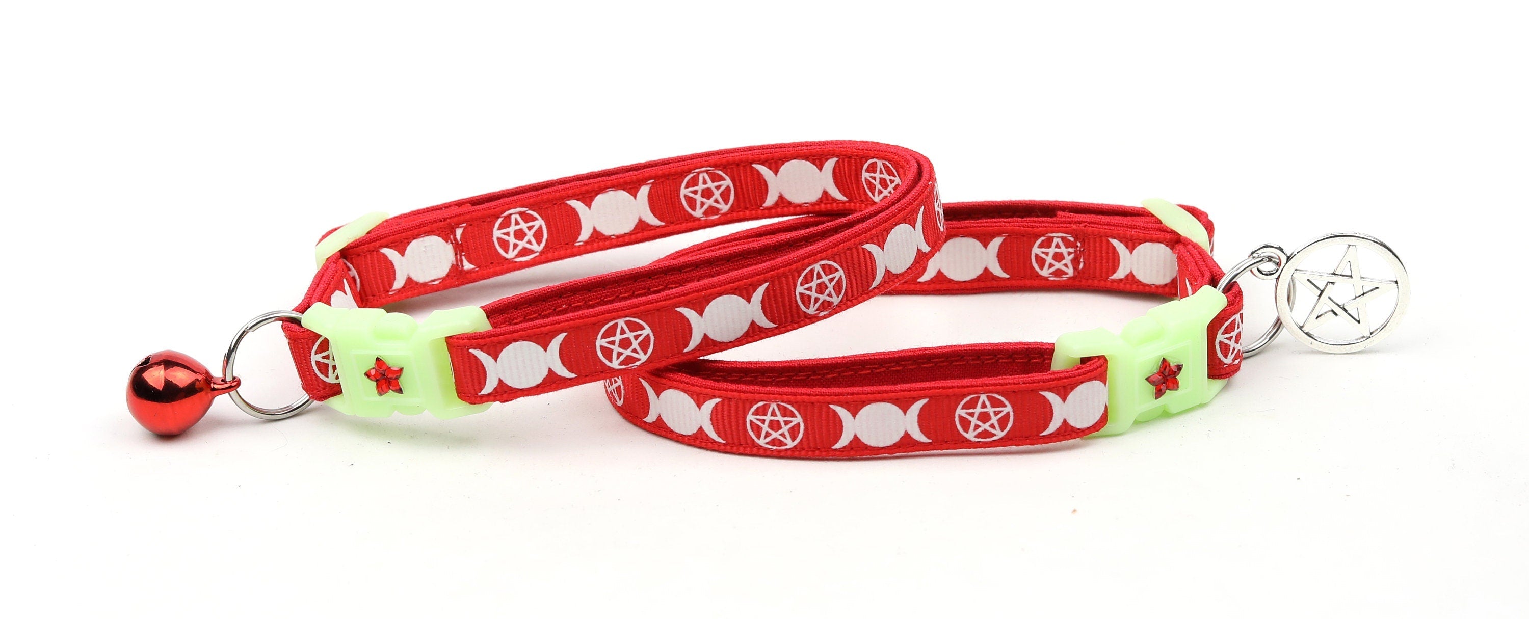 Collier de Chat Rouge Lumineux