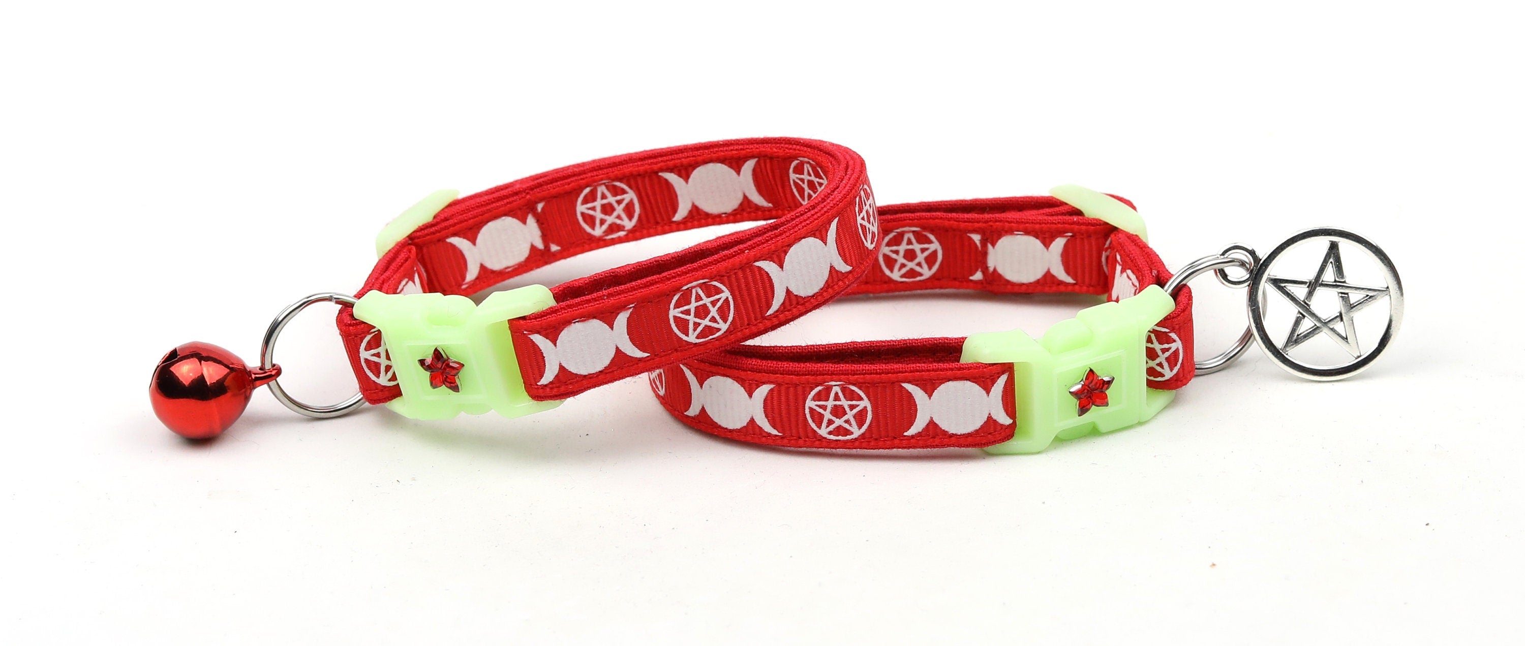 Collier de Chat Rouge Lumineux