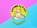 Funny Chat Litière Vinyl Sticker "Litter-ally le Best