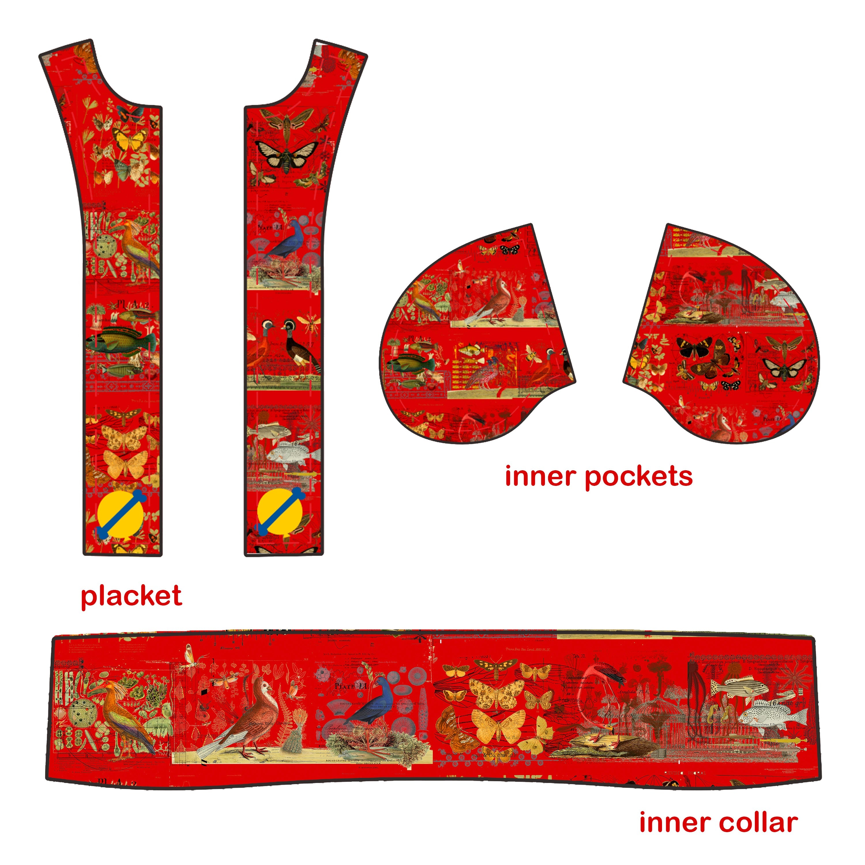 LE ROI JEUNE ALT. 2 II Imprimé Total Unisexe Col Montant Duvet