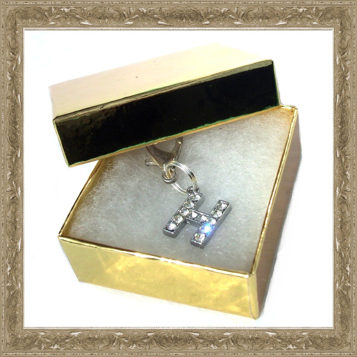 A-Z Crystal Letter Animal Charms