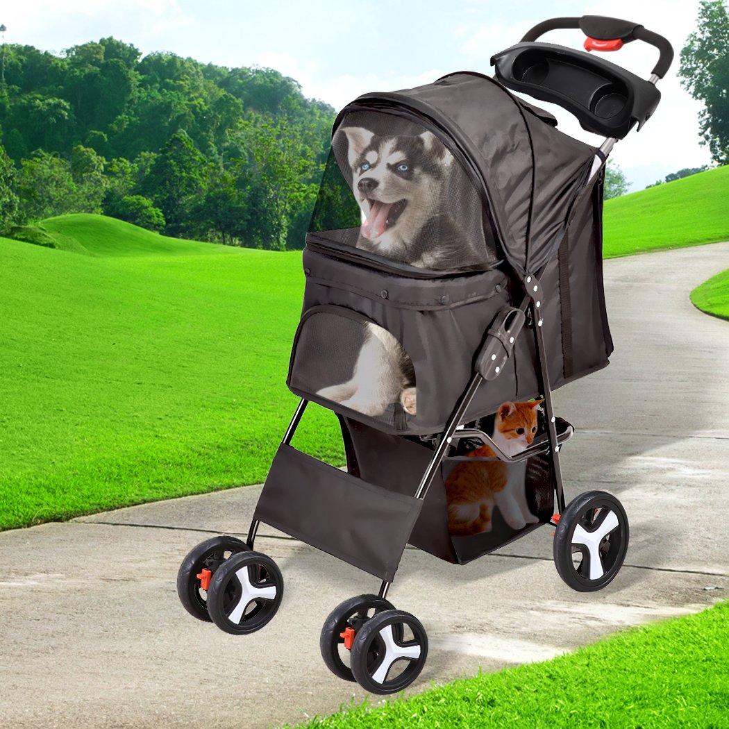 Poussette pour animaux : balades confortables et pratiques