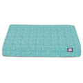 Majestic Animal 78899551650 Teal Navajo Grand Orthopedic Memory Foam Rect