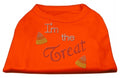 T-shirt Chien en Strass - Or