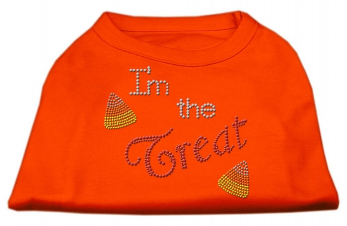 T-shirt Chien en Strass - Or