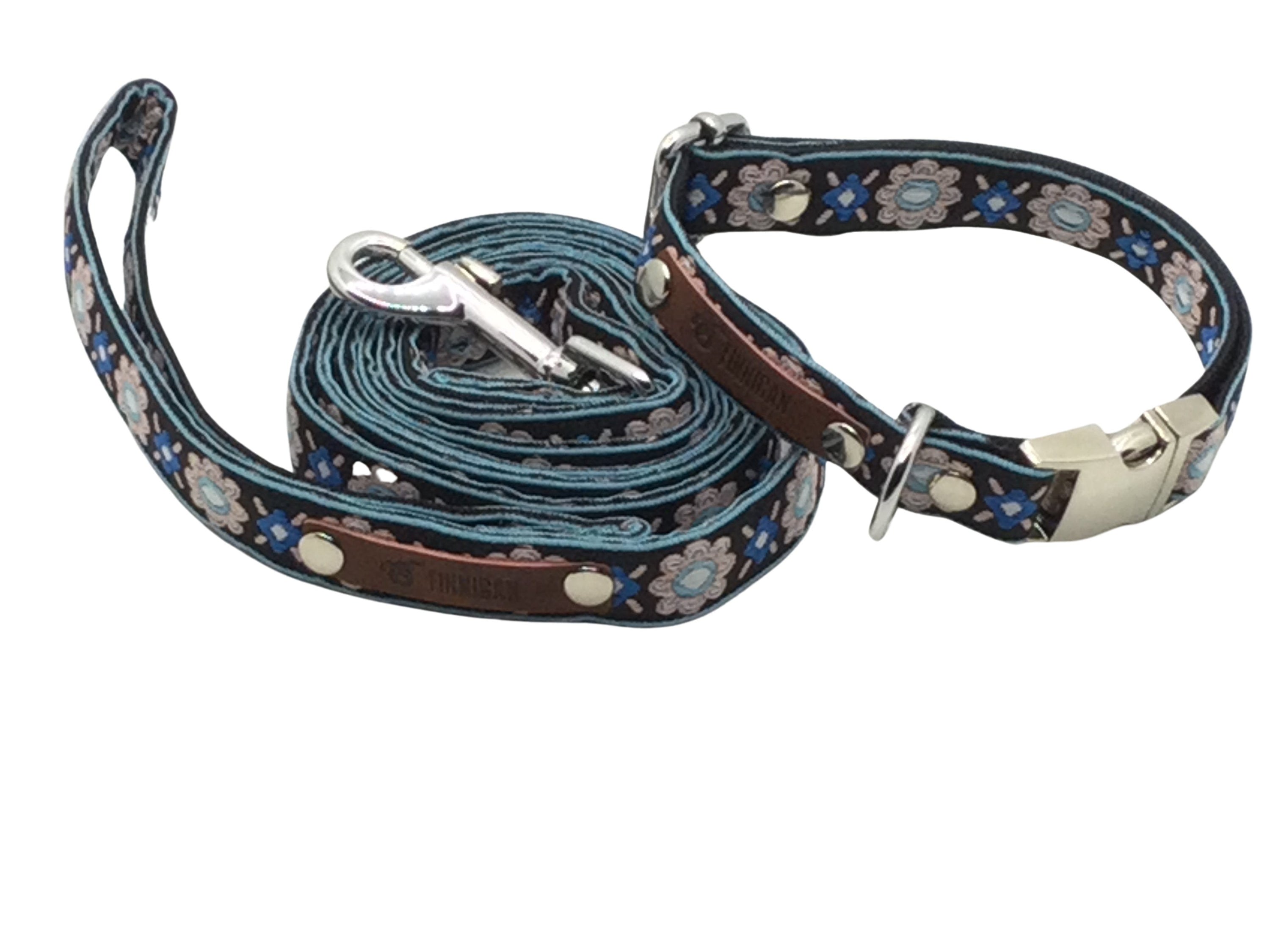 Laisse Chien Velours Royal 7s