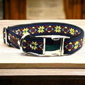 Collier pour chien en coton personnalisé Pawfect grand modèle