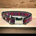 Collier en coton personnalisé pour grands chiens