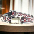 Collier en coton personnalisé pour chien