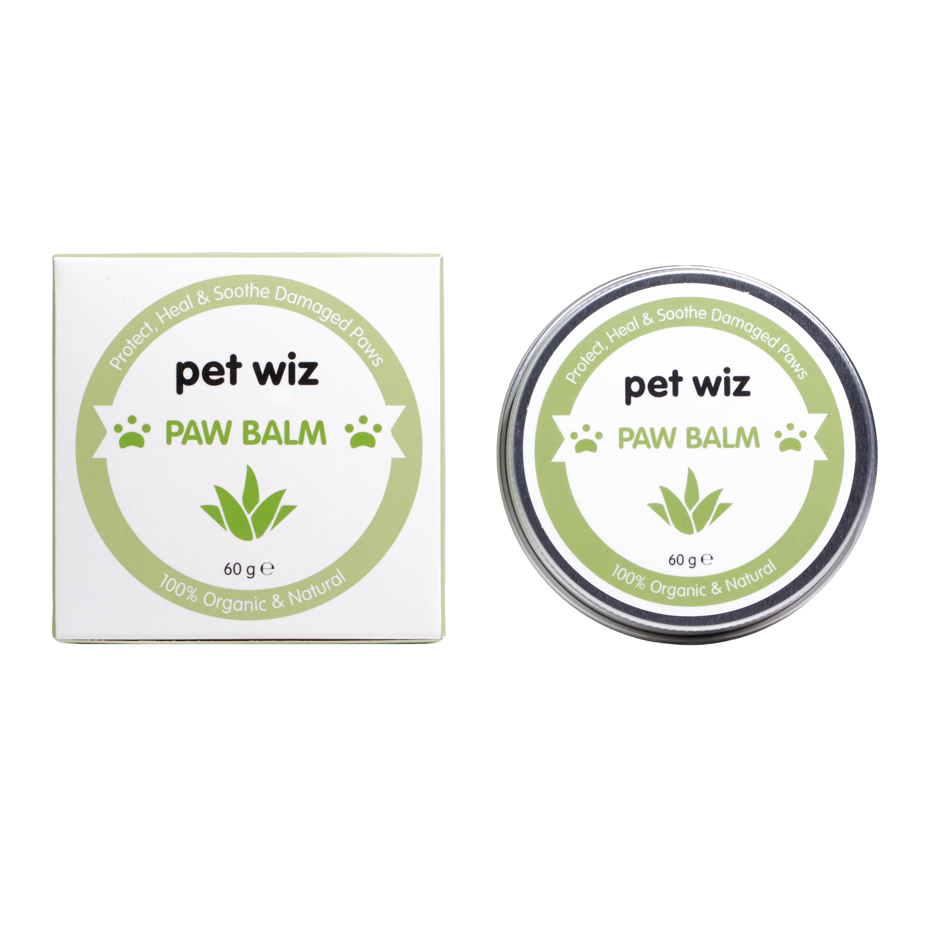 Baume bio pour pattes et nez des chiens et des chats
