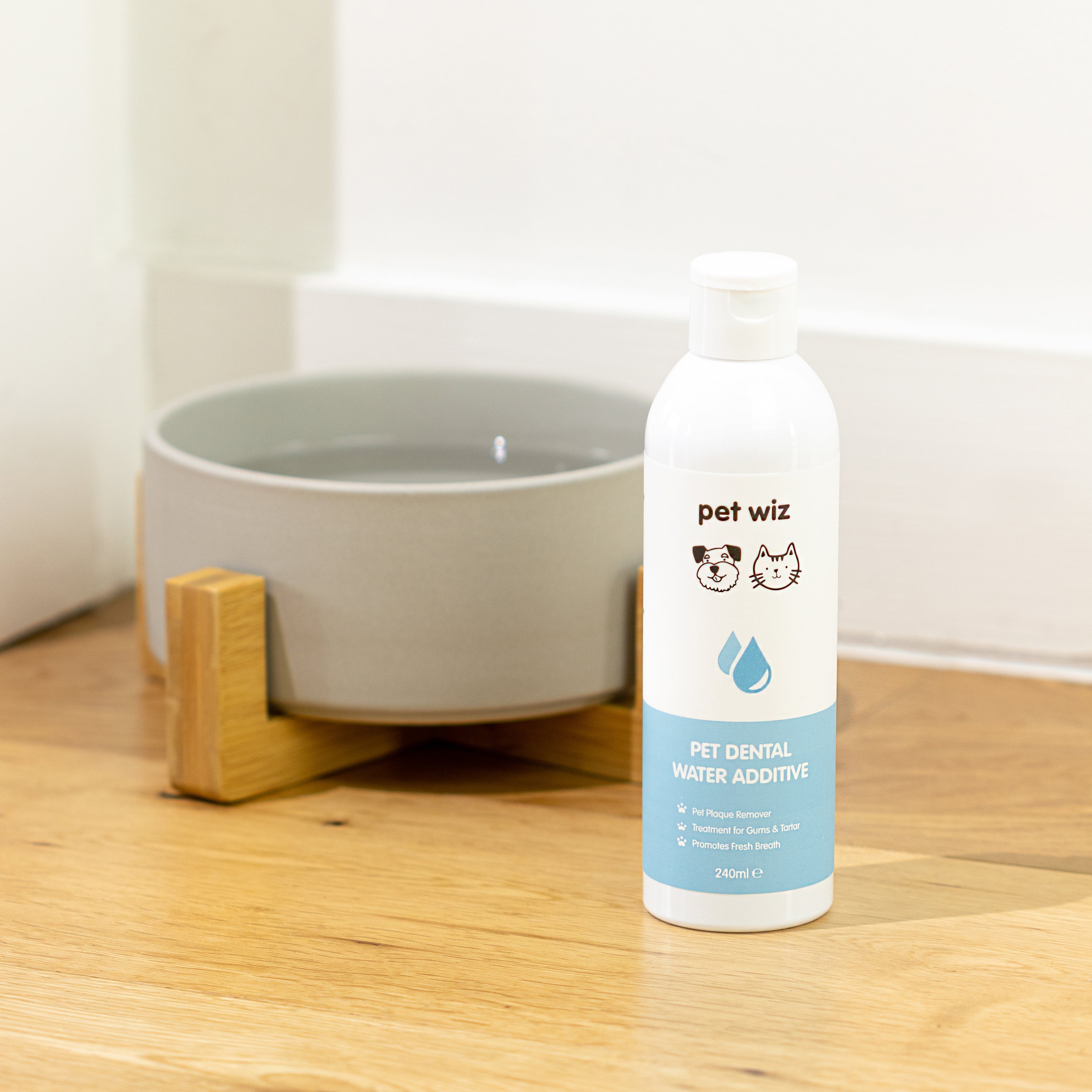 Additif d'Eau Dentaire pour Chiens et Chats