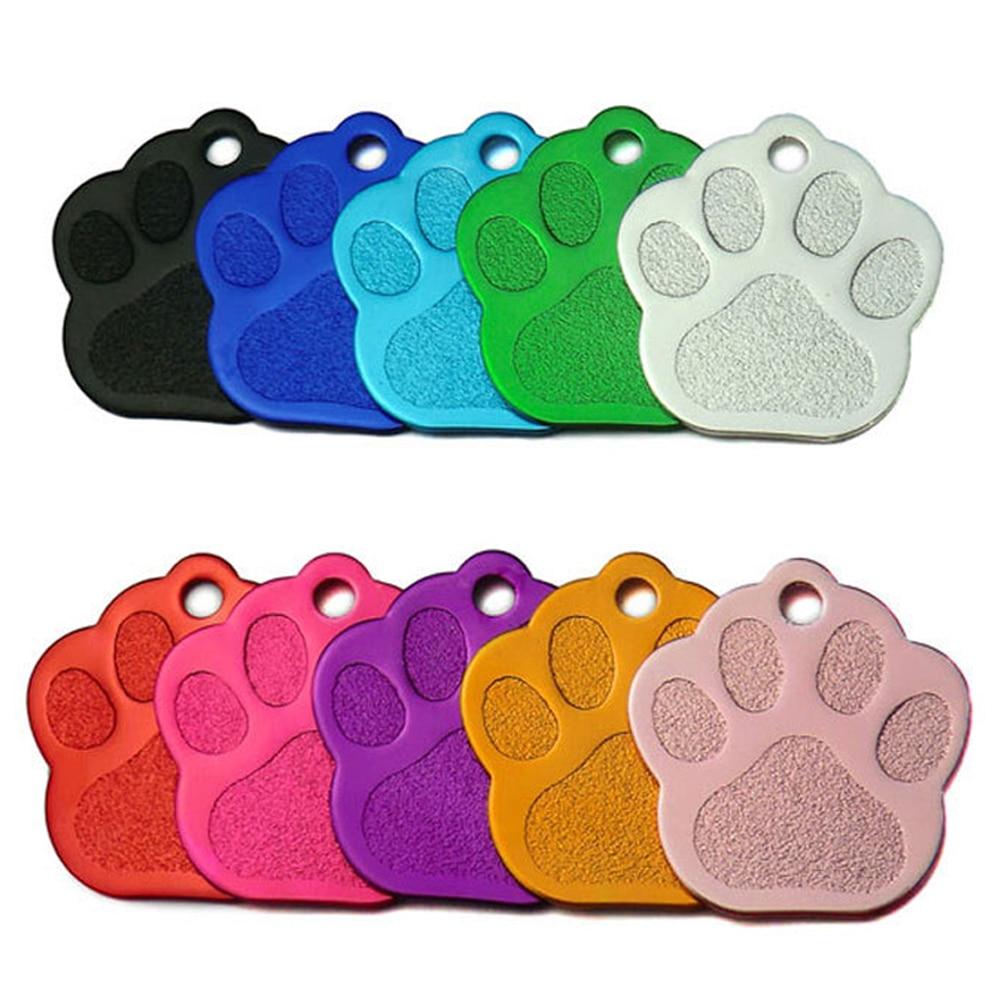 Médailles personnalisées 3D pour colliers de chiens - 100 pièces