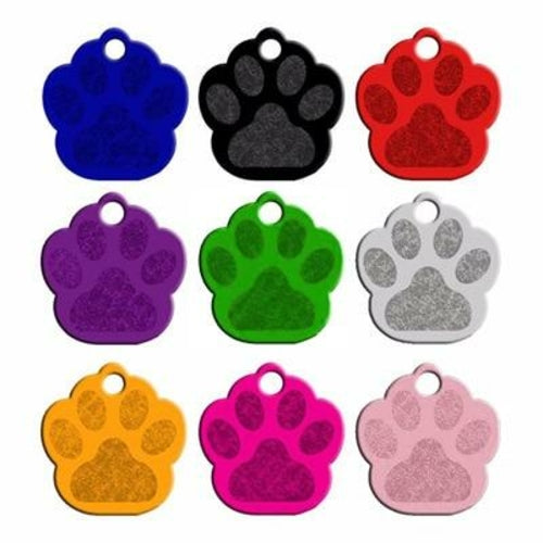 Vente en gros de 100 pièces de médailles pour chiens personnalisées 3D pour colliers de chiens