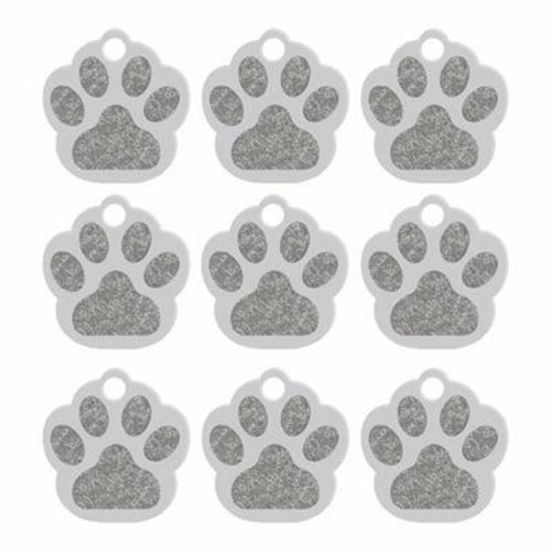 Vente en gros de 100 pièces de médailles pour chiens personnalisées 3D pour colliers de chiens