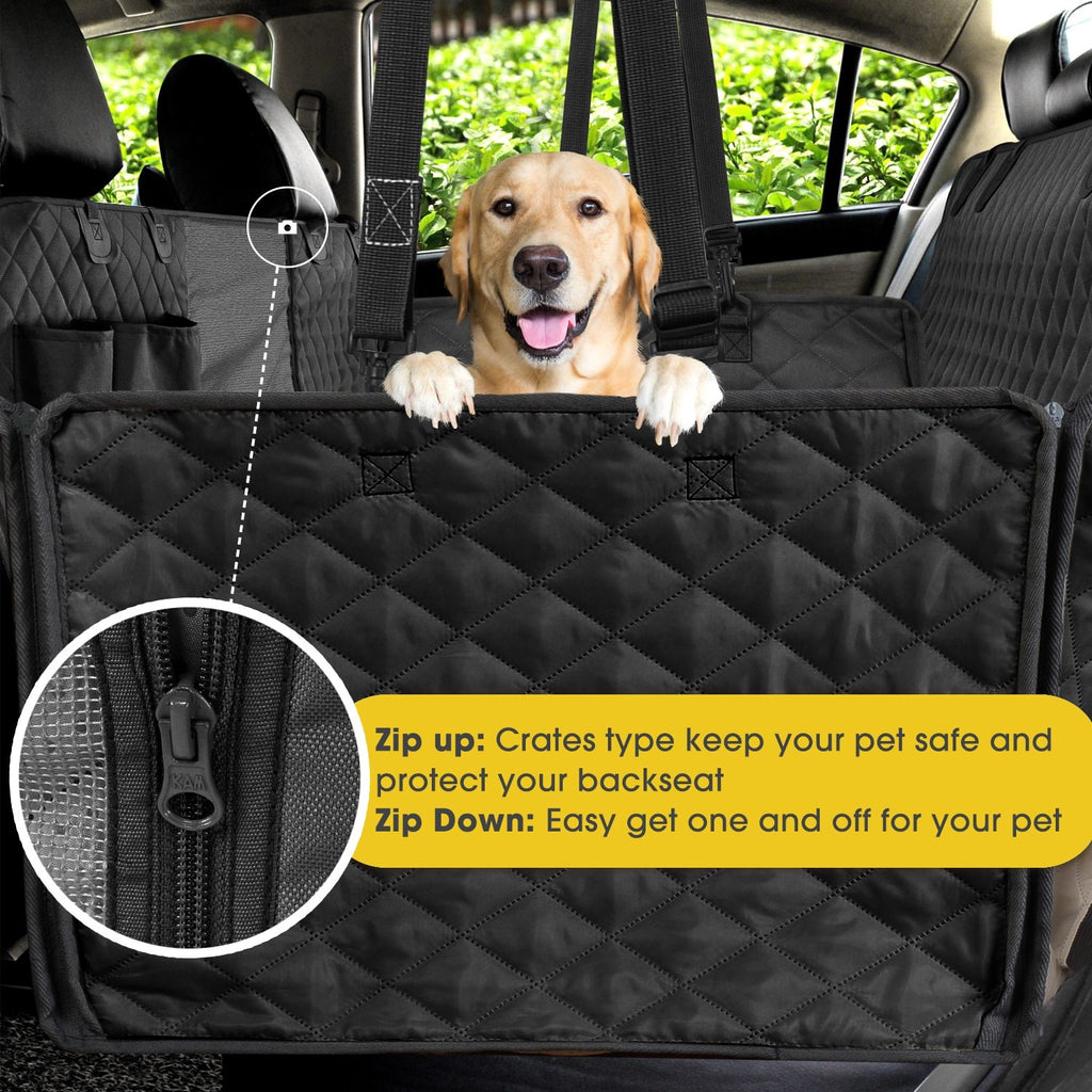 Housses de siège de voiture pour animaux imperméables