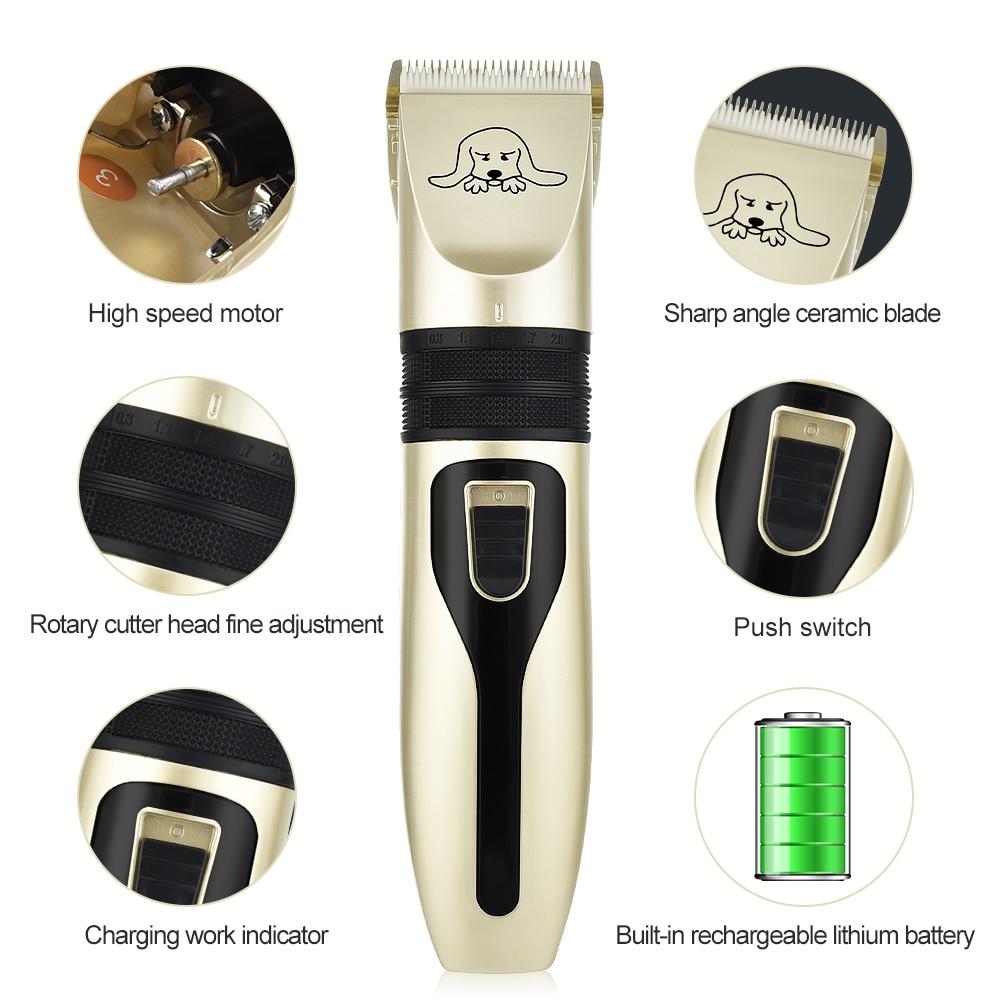 Kit de tondeuse pour poils d'animaux