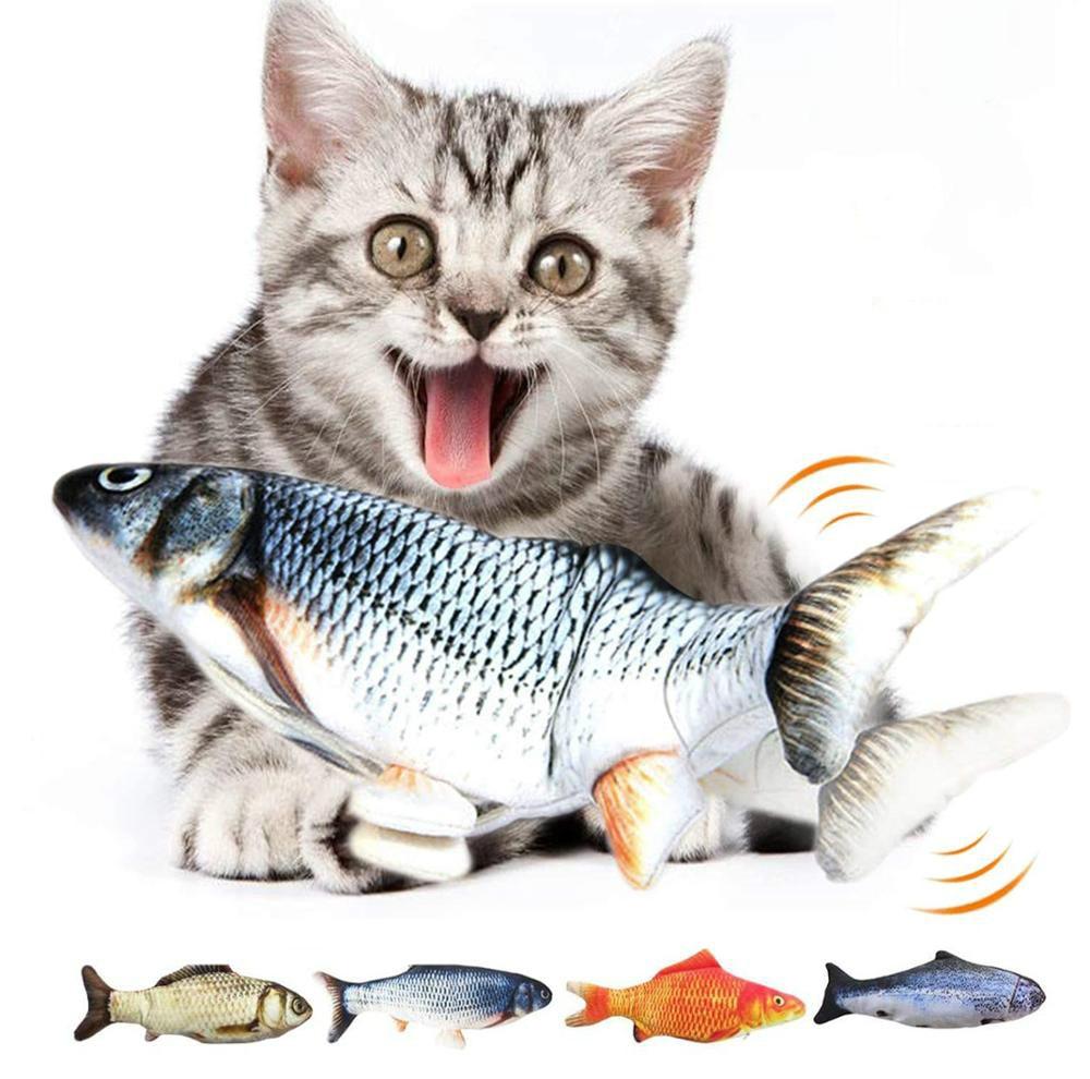 Jouet Électronique pour Chats - Poisson