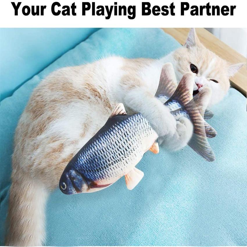 Jouet Électronique pour Chats - Poisson