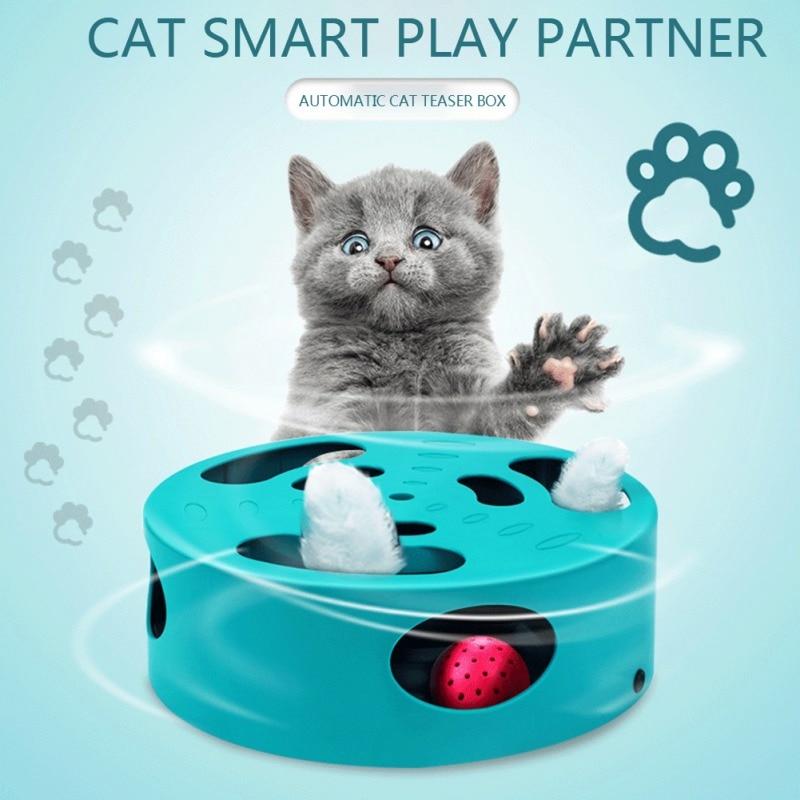 Jouet interactif souris pour chat