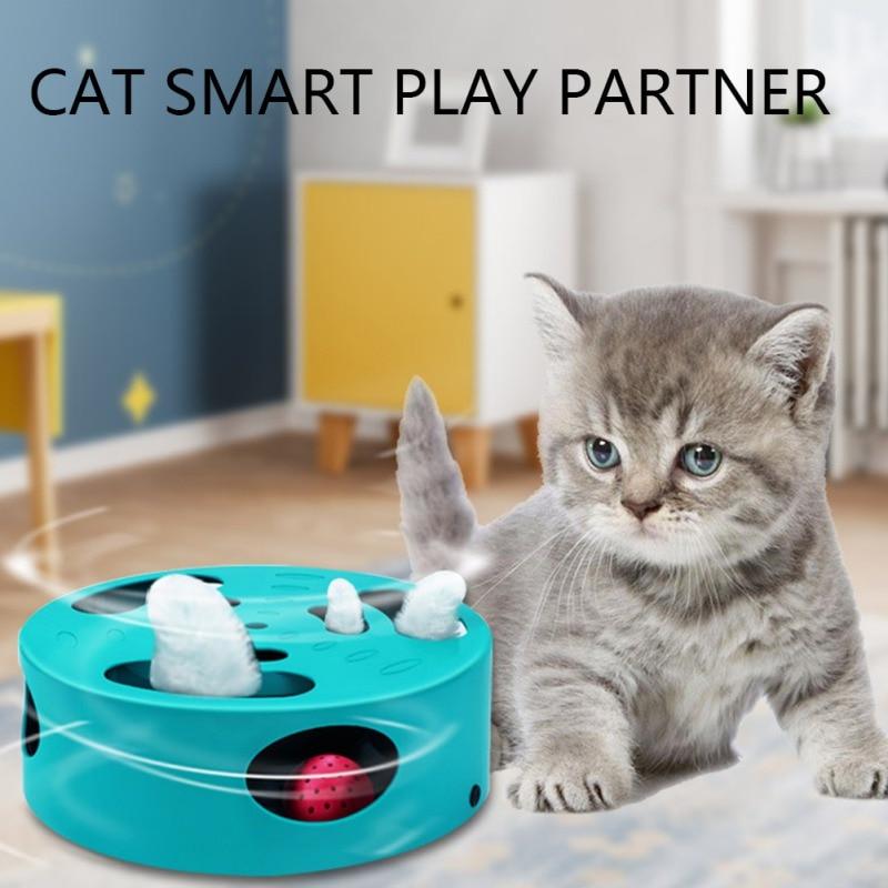 Jouet interactif souris pour chat