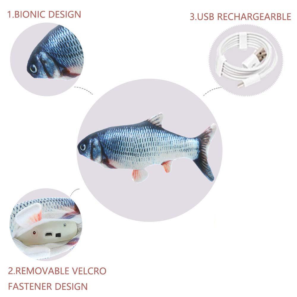 Jouet Électronique pour Chats - Poisson