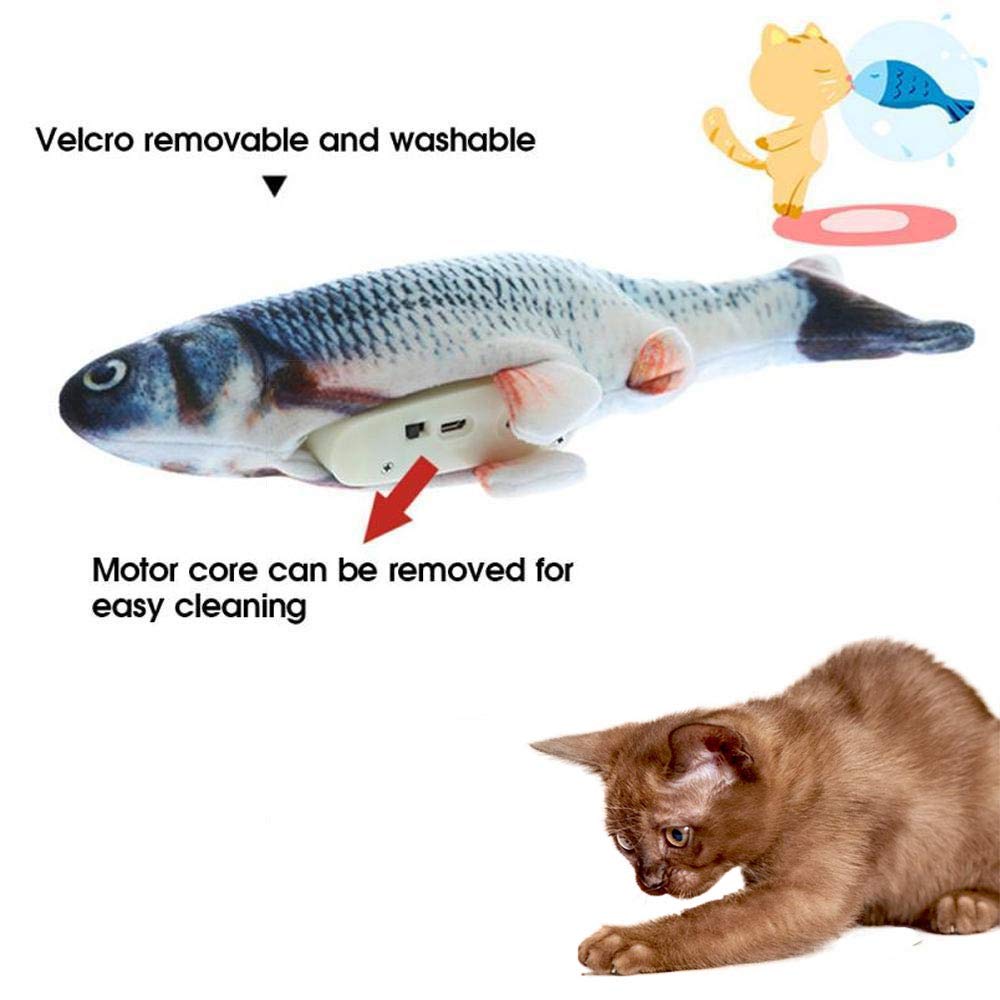 Jouet Électronique pour Chats - Poisson