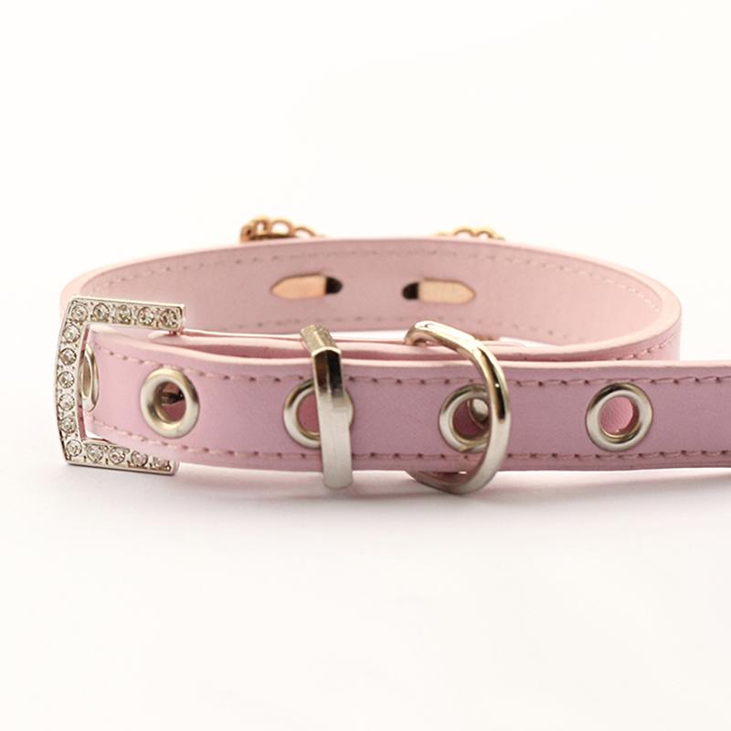 Collier pour chien avec nœud perlé Princess