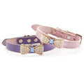 Collier pour chien avec nœud perlé Princess