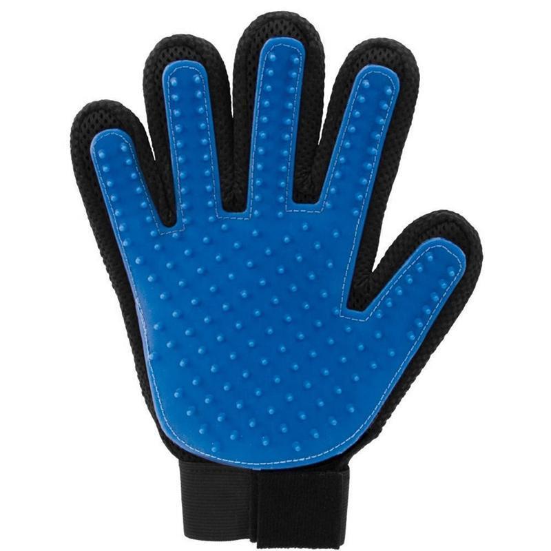 Gant de brosse à poils pour chien et chat