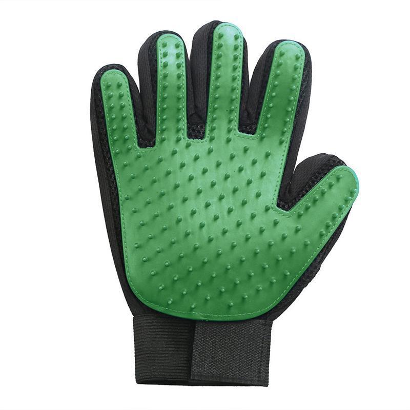 Gant de brosse à poils pour chien et chat