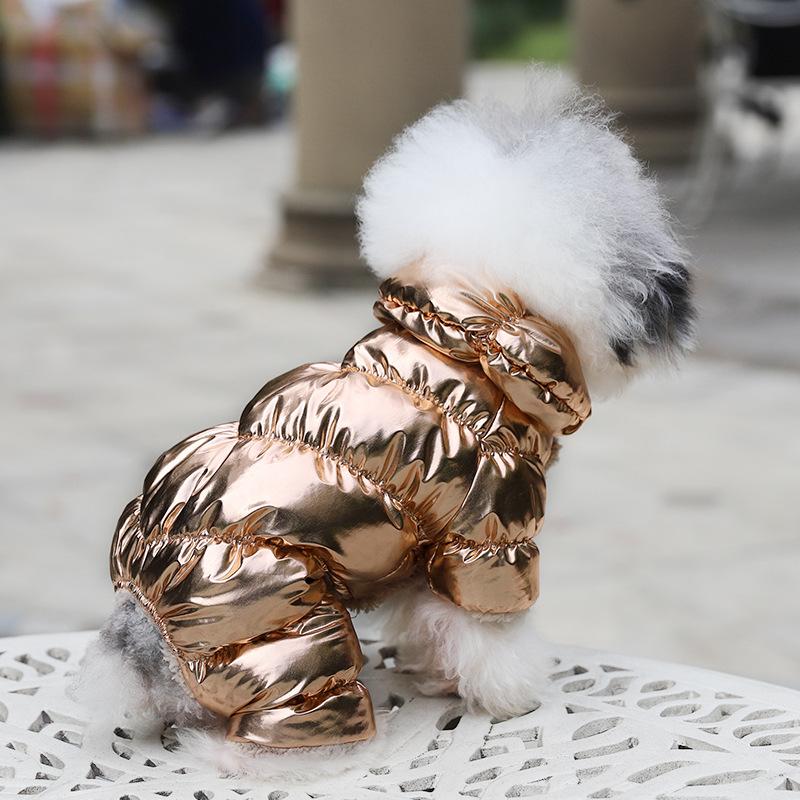 Costumes d'Hiver Douillets et Matelassés pour Chien et Chat