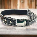 Collier en Coton Élégance Personnalisée pour Chiens