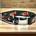 Collier en coton personnalisé pour chiens majestueux